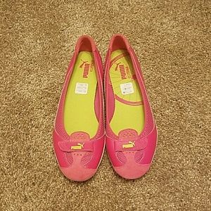 Puma flats pink 9 1/2